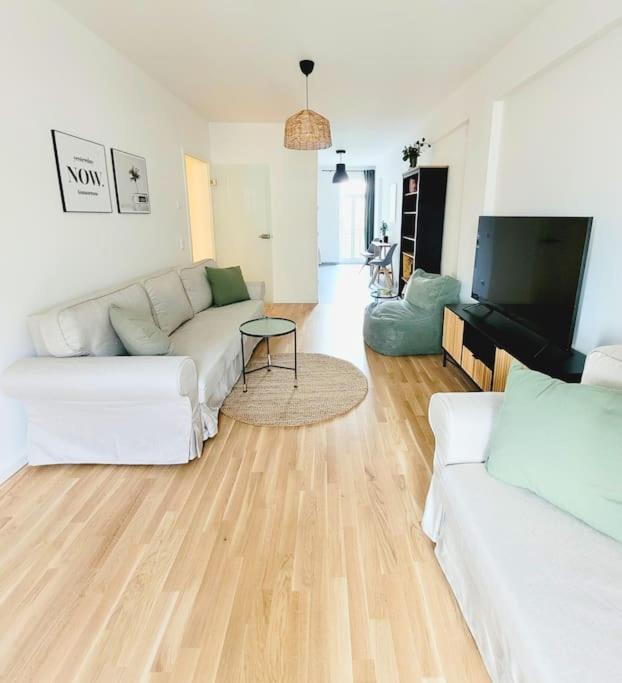 Stylisches Zentrales City-Apartment Mit 2 Balkonen Лайпциг Екстериор снимка