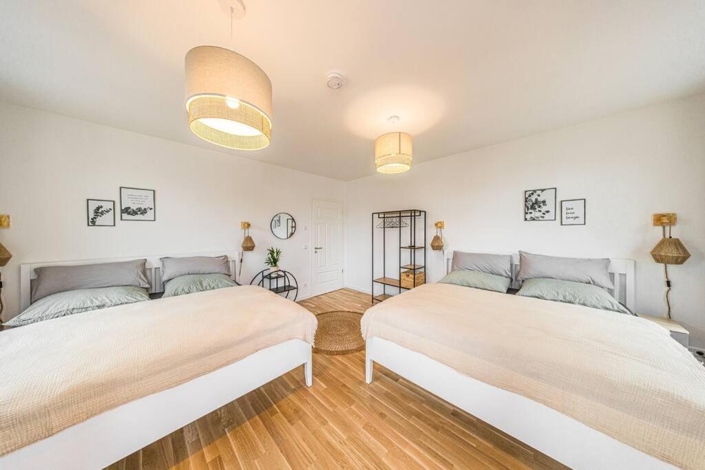 Stylisches Zentrales City-Apartment Mit 2 Balkonen Лайпциг Екстериор снимка