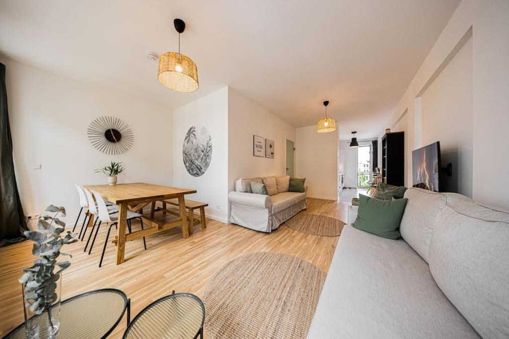 Stylisches Zentrales City-Apartment Mit 2 Balkonen Лайпциг Екстериор снимка